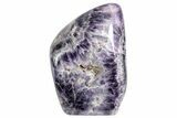 Tall, Free-Standing, Polished Chevron Amethyst - Madagascar #239068-1